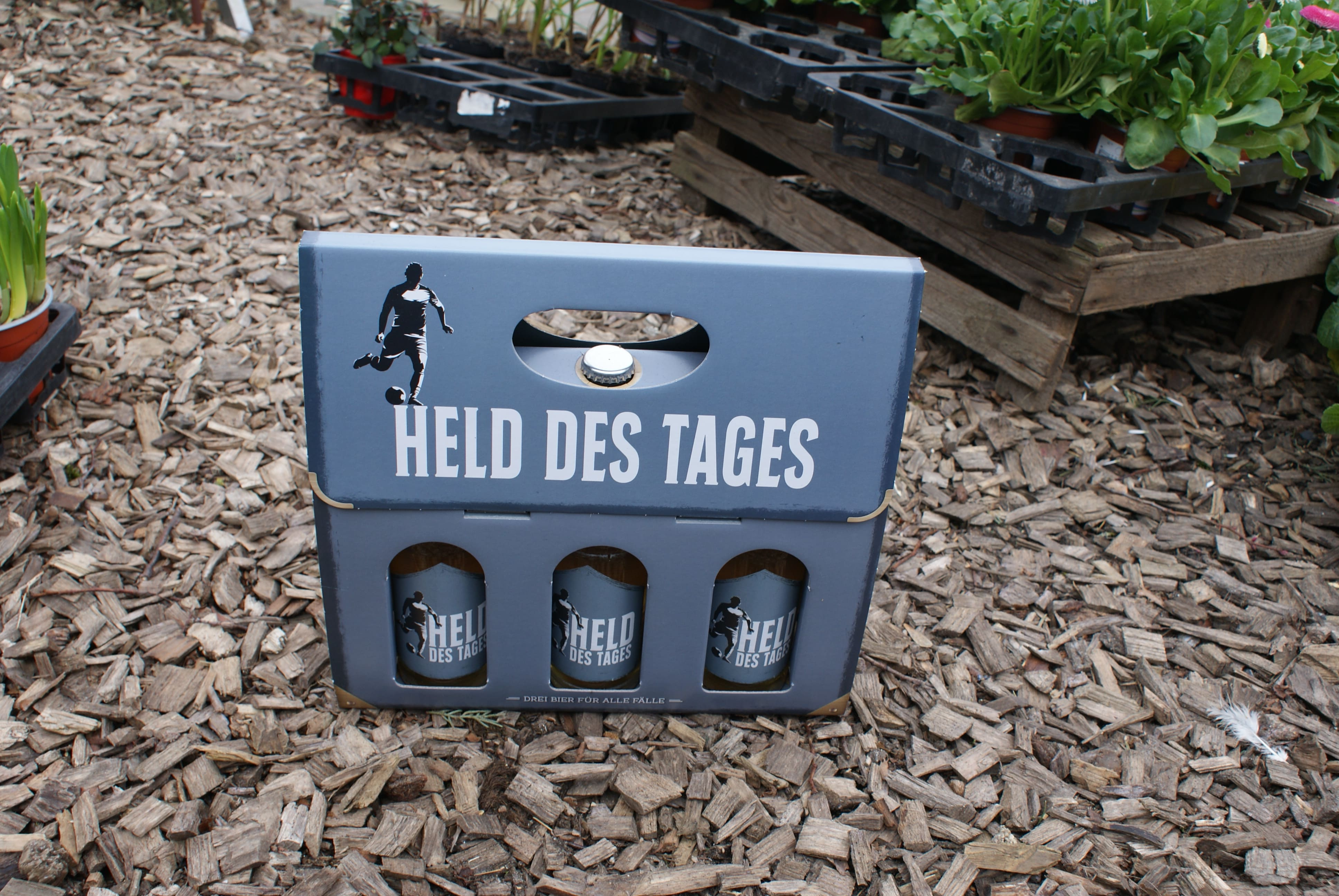 bierkasten held des Tages